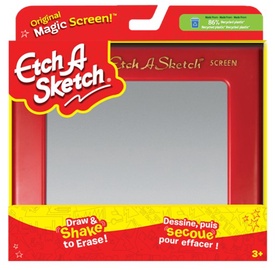 Zīmēšanas tāfele Etch a Sketch Magic Screen, sarkana