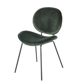 Ēdamistabas krēsls Domoletti DN-723-1, tumši zaļa/zaļa, 0.53 cm x 0.5 cm x 0.83 cm