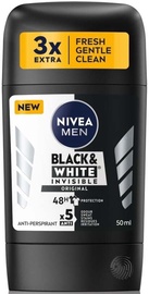 Vyriškas dezodorantas Nivea Men Black & White Invisible, 50 ml