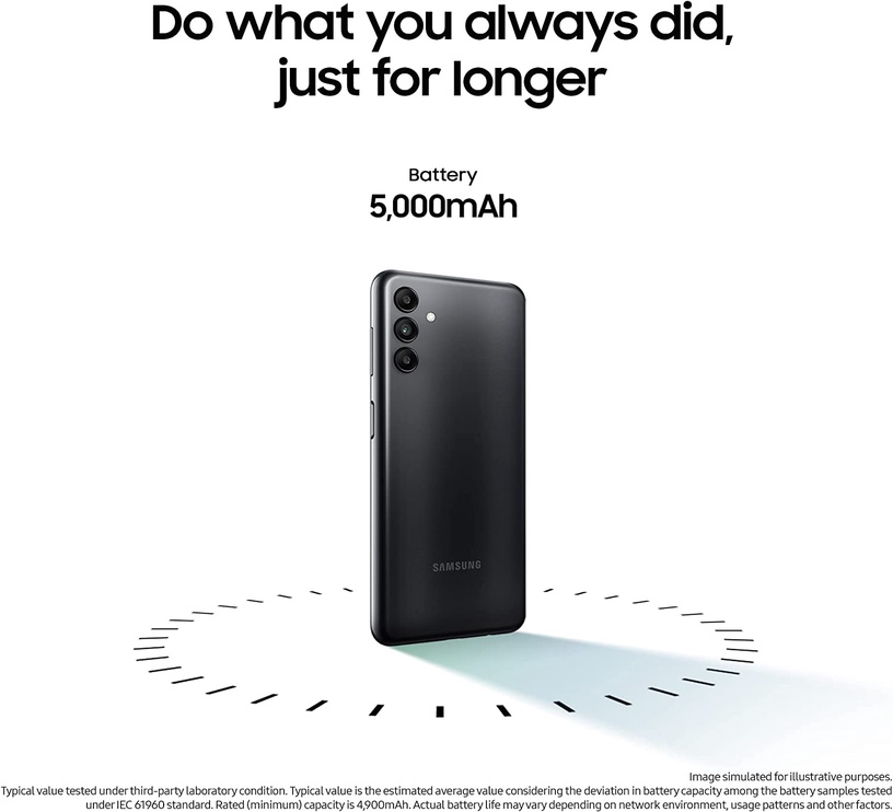 Мобильный телефон Samsung Galaxy A04s, белый, 3GB/32GB