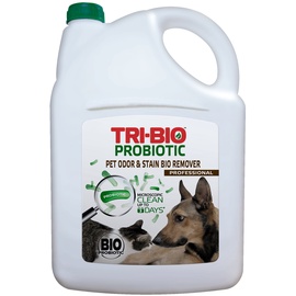 Средство для устранения запахов Tri-Bio, для удаления запахов/для удаления пятен, 4.4 л