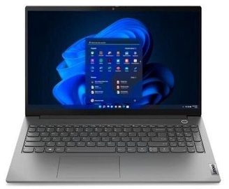 Nešiojamas kompiuteris Lenovo ThinkBook 15 G4 21DJ00D4PB, i7-1255U, 16 GB, 512 GB, 15.6 ", Intel Iris Xe Graphics, sidabro