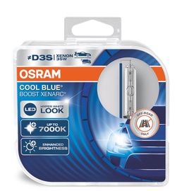 Autopirn Osram Xenarc Cool Blue Boost, Ksenoon, sinine, 42 V
