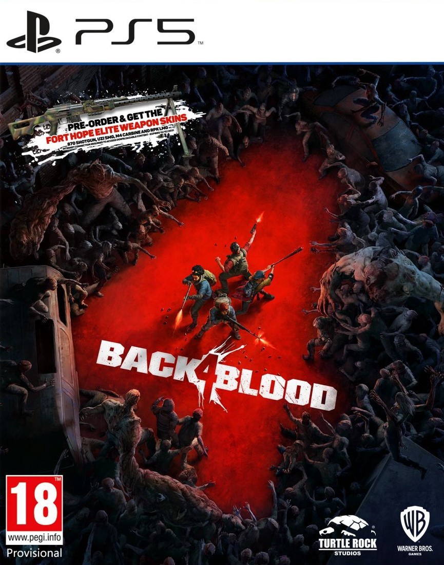 Игра для PlayStation 5 (PS5) Warner Bros. Interactive Entertainment Back 4  Blood - 1a.lt