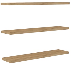 Sienas plaukts Kalune Design Boss Sapphire, koka, 14.5 cm x 60 cm x 1.8 cm