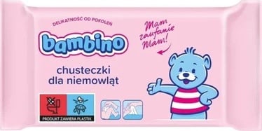 Влажные салфетки Bambino, 63 шт.