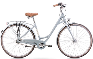 Велосипед городской Romet Pop Art LUX, 28 ″, 18" рама, серый