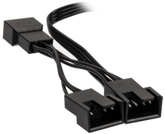 Кабель Kolink 1-3 PWM Fan Splitter 4-pin PWM female, 3 x 4-pin PWM male, 0.35 м, черный