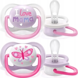 Соска Philips Avent Ultra Air Happy, 0 мес., 2 шт.