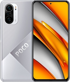 Mobilais telefons Poco F3 5G, sudraba, 8GB/256GB