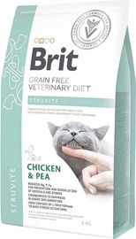 Sausā kaķu barība Brit Veterinary Diet Chicken & Pea, vistas gaļa, 2 kg