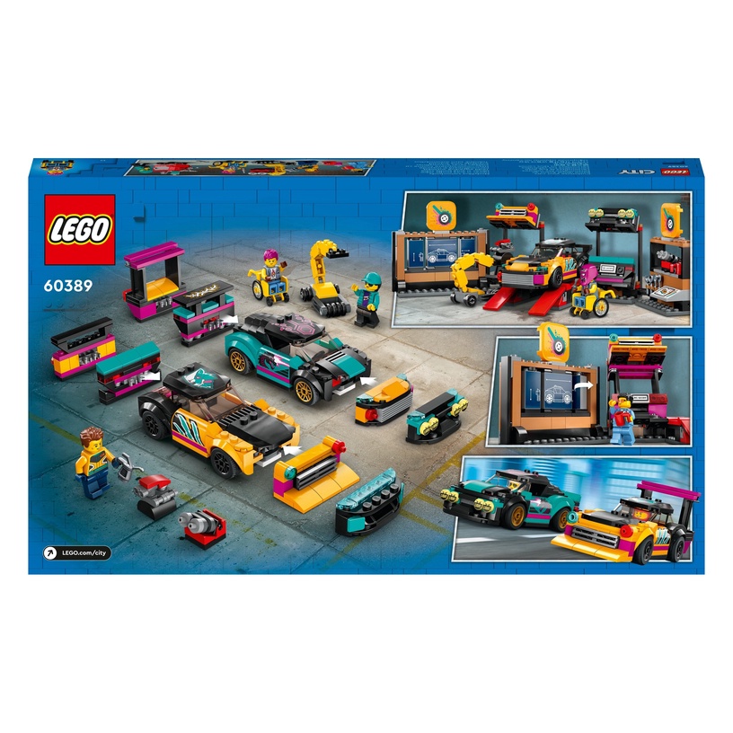 Konstruktor LEGO® City Kohandatud autogaraaž 60389, 507 tk