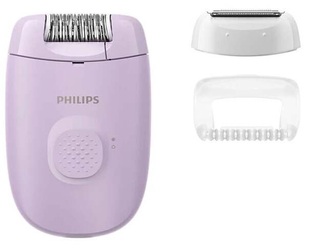 Эпилятор Philips Series 2000 BRE237/00, фиолетовый