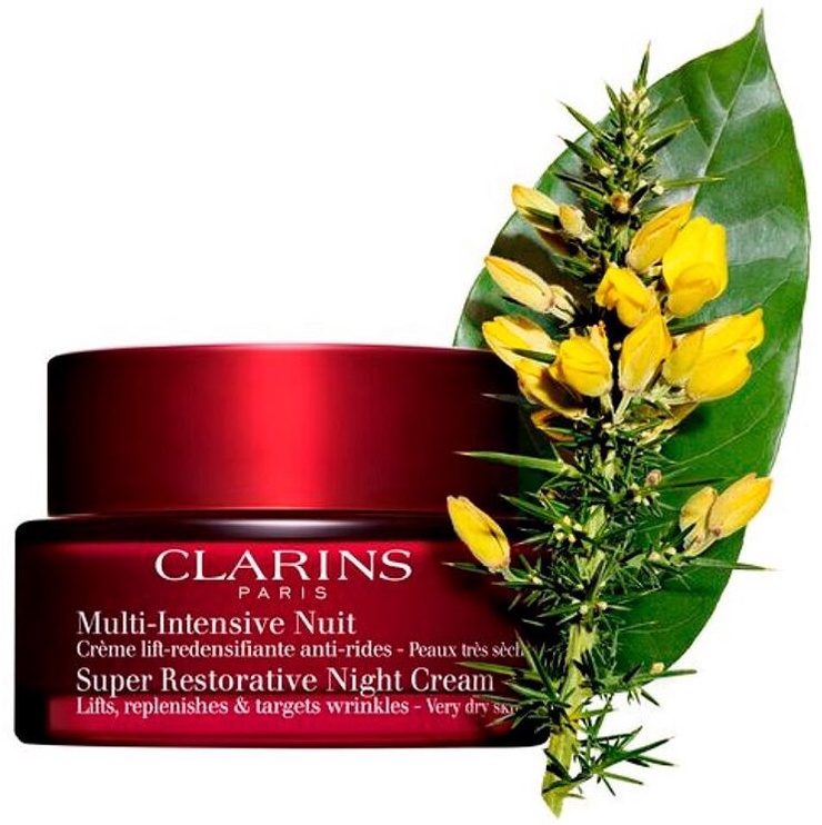 Nakts krēms Clarins Multi-Intensive, 50 ml, sievietēm