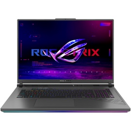 Ноутбук ASUS ROG Strix G18 g814JV-n6034w, Intel® Core™ i9-13980HX, 32 GB, 2 TB, 18 ″, Nvidia GeForce RTX 4060, черный/серый