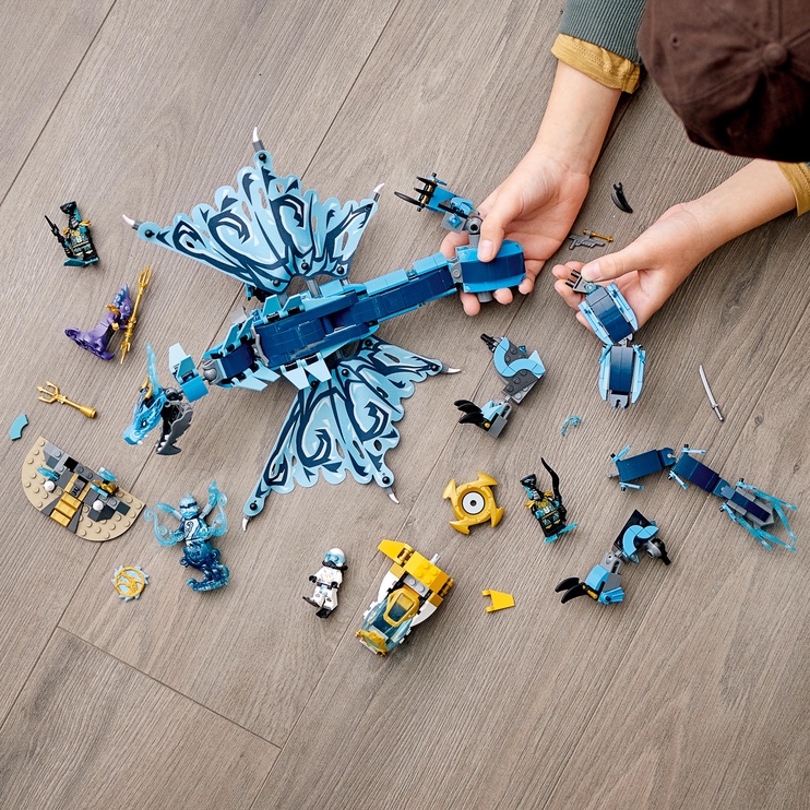 Konstruktors LEGO Ninjago Ūdens pūķis 71754, 737 gab.