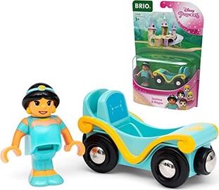 Transporta rotaļlietu komplekts Brio Princess Jasmine & Wagon 63335900, daudzkrāsains