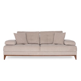 Dīvāns Hanah Home Sonya, krēmkrāsa, 104 x 220 cm x 86 cm