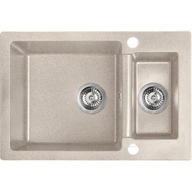 Köögivalamu Laveo Celia SBC_430T, Beige, graniit, 65 cm x 44 cm x 17 cm