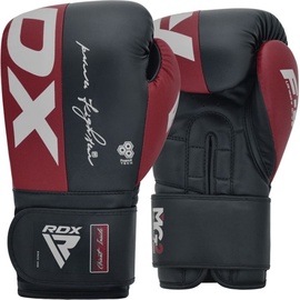 Боксерские перчатки RDX F4 BGR-F4MU-10OZ, красный/темно-синий, 10 oz
