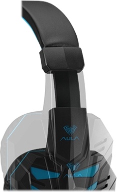 Spēļu austiņas Aula Prime Basic, zila/melna