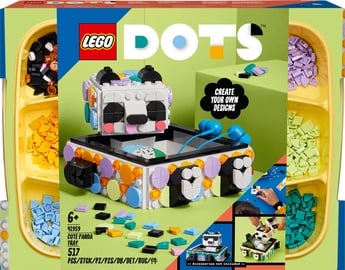 Конструктор LEGO® DOTS Ящик «Милая панда» 41959