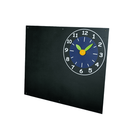 Zīmēšanas tāfele Clock, melna