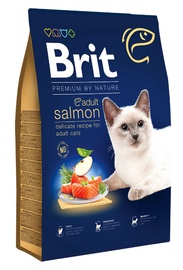 Sausā kaķu barība Brit Premium Adult Salmon, zivs, 1.5 kg