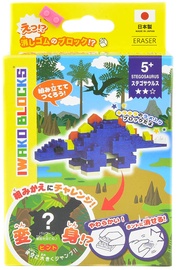 Набор фигурок - ластиков Iwako Stegosaurus, многоцветный