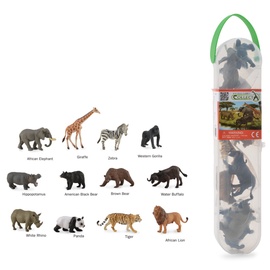 Žaislinė figūrėlė Collecta Mini Wild Animals A1105, 12 vnt.