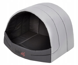 Кровать для животных Hobbydog Suflera Booth BUSPOP7, серый, R3