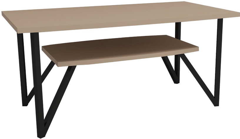 Журнальный столик Kalune Design Asens 50, бежевый, 50 см x 90 см x 42 см
