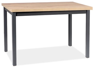Söögilaud Scandinavian Adam, must/tamm, 1200 mm x 680 mm x 750 mm