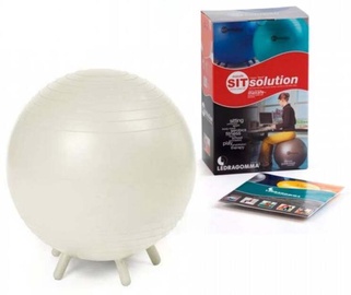 Гимнастический мяч Pezzi Maxafe 10206684, белый, 55 см