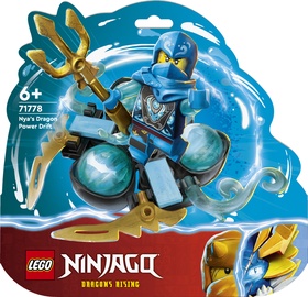 Konstruktor LEGO® NINJAGO® Nya Dragon Power Spinjitzu triiv 71778, 57 tk