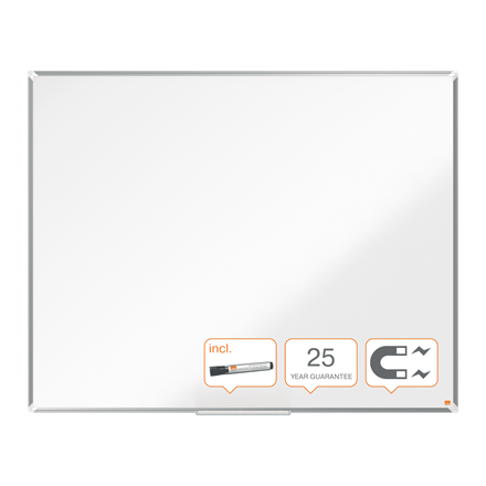 Магнитная маркерная доска Nobo Premium Plus Enamel, 150 см x 120 см