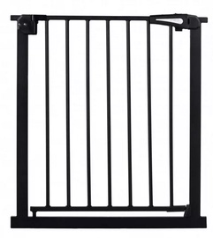 Ворота безопасности Momi Paxi, 73 см, 77 см, пластик, черный