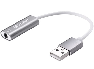 Juhe Sandberg 134-13 Headset USB Converter 3.5 mm, USB