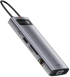 USB centrmezgls Baseus CAHUB-CU0G, 18 cm