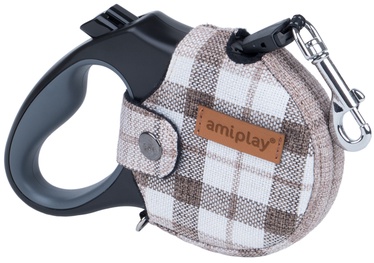 Siksna Amiplay London, brūna, 3 m
