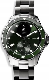 Viedais pulkstenis Withings ScanWatch Nova 42mm, zaļa