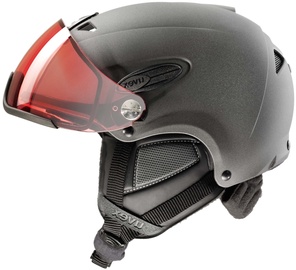 Лыжный шлем Uvex HLMT 300 Pola, черный, 55-58 см
