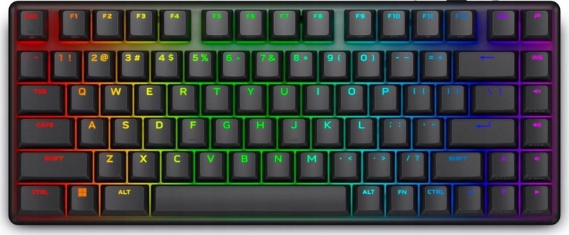 Клавиатура Dell Alienware Pro, Английский (US), черный, беспроводная