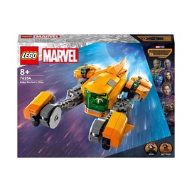 Konstruktors LEGO® Marvel Mazuļa Raķetes kosmosa kuģis 76254, 330 gab.