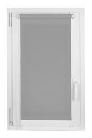 Veltņu aizkari Domoletti Ribbed, pelēka, 1200 mm x 1700 mm