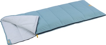 Спальный мешок Abbey Camp Envelop Percale Cotton BRUSSELS-08, серый/голубой, 210 см