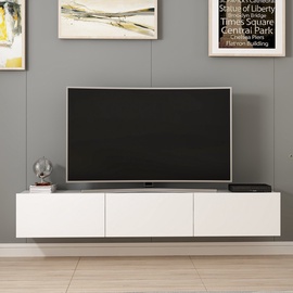 Sekcija Kalune Design Rigel 506MNR1101, balta, 32 cm x 180 cm x 30 cm