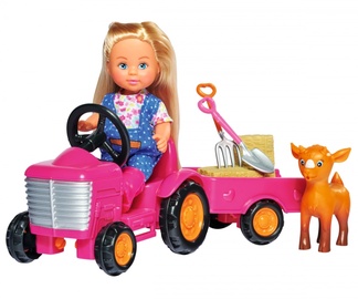 Lėlė Simba Evi Love Tractor 105733518, 12 cm