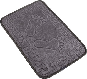 Коврик для ванной Foutastic Footprint 359CHL1642, серый, 600 мм x 400 мм