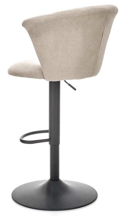 Bāra krēsls H-104, bēša, 55 cm x 53 cm x 90 - 112 cm